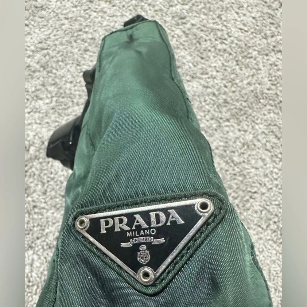 Vintage PRADA Tessuto Quilted Shoulder Bag RARE - Picture 5 of 12